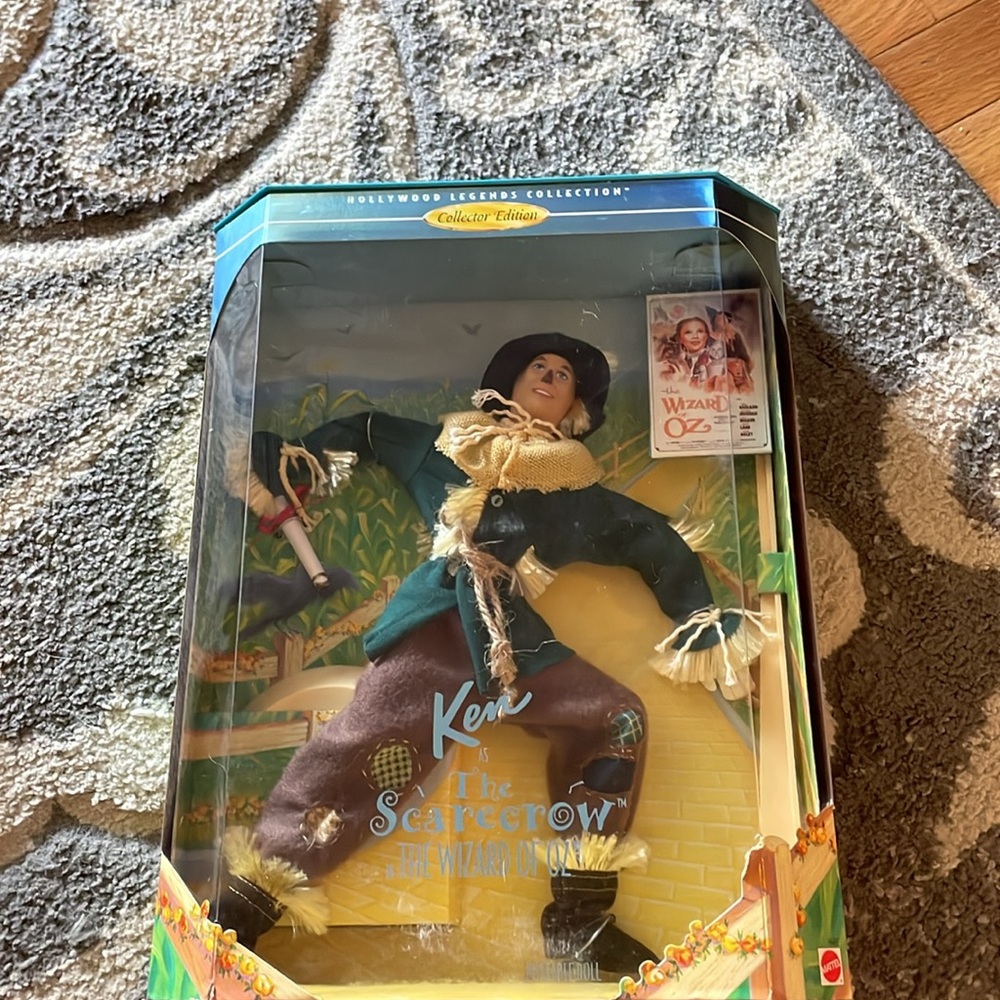 Ken The Scarecrow Doll - The Wizard of Oz 1996 vintage